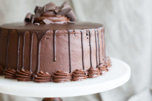 Mad Hatter's Chocolate on Chocolate Cake