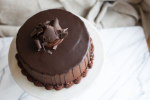 Mad Hatter's Chocolate on Chocolate Cake