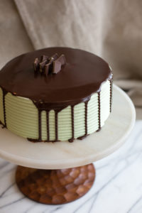 Mad Hatter's After Dinner Mint Cake