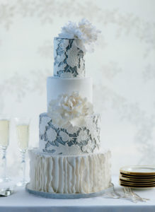 Mad Hatter's All You Need is Love Wedding Cake