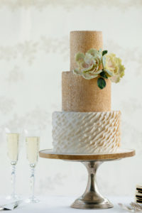 Mad Hatter's Born to Sparkle Wedding Cake