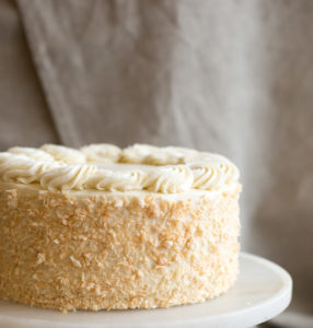 Mad Hatter's Coconut Cake