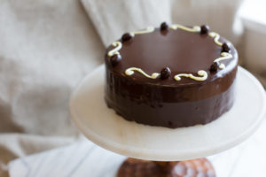Mad Hatter's Black Russian Cake