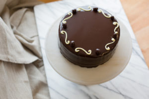 Mad Hatter's Black Russian Cake