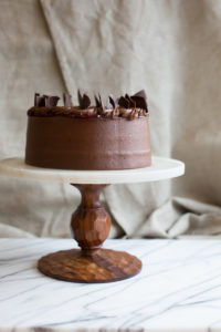 Mad Hatter's Raspberry Fudge Cake