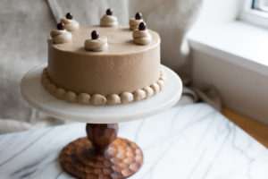 Mad Hatter's Cafe Au Lait Cake
