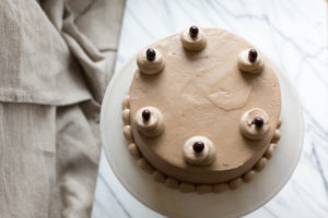 Mad Hatter's Cafe Au Lait Cake