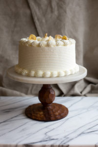 Mad Hatter's Bananas Foster Cake