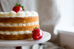 Mad Hatter's Strawberry Shortcake