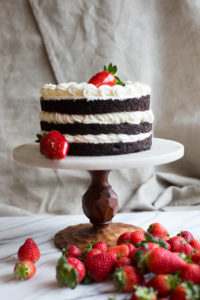 Mad Hatter's Chocolate Strawberry Shortcake
