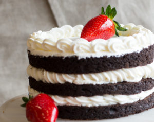 Mad Hatter's Chocolate Strawberry Shortcake