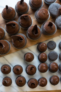 Mad Hatter's Chocolate Cupcakes