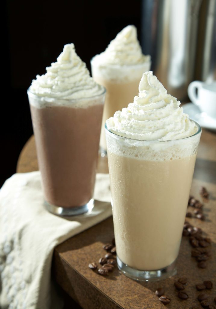 Frappes from the Mad Hatter bakery in durham nc