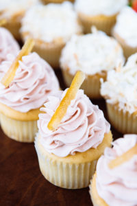 The Mad Hatter's Strawberry Lemonade Cupcakes.
