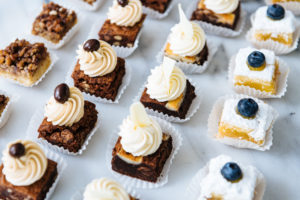 Assorted dessert bars