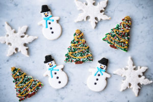 Mad Hatter's holiday cookie assortment