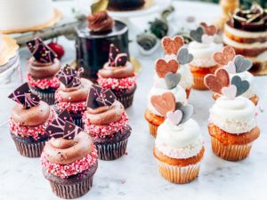 Sweetheart cupcakes