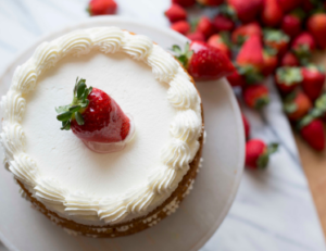 Strawberry Shortcake from Mad Hatter's Durham Bakery